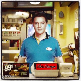 Elvis Burger Retro Diner