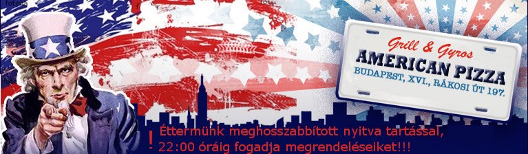 American Pizza – Budapest XVI. kerület