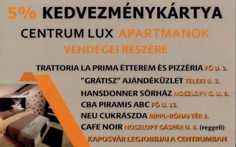 Centrum Lux 2 Apartmanok5