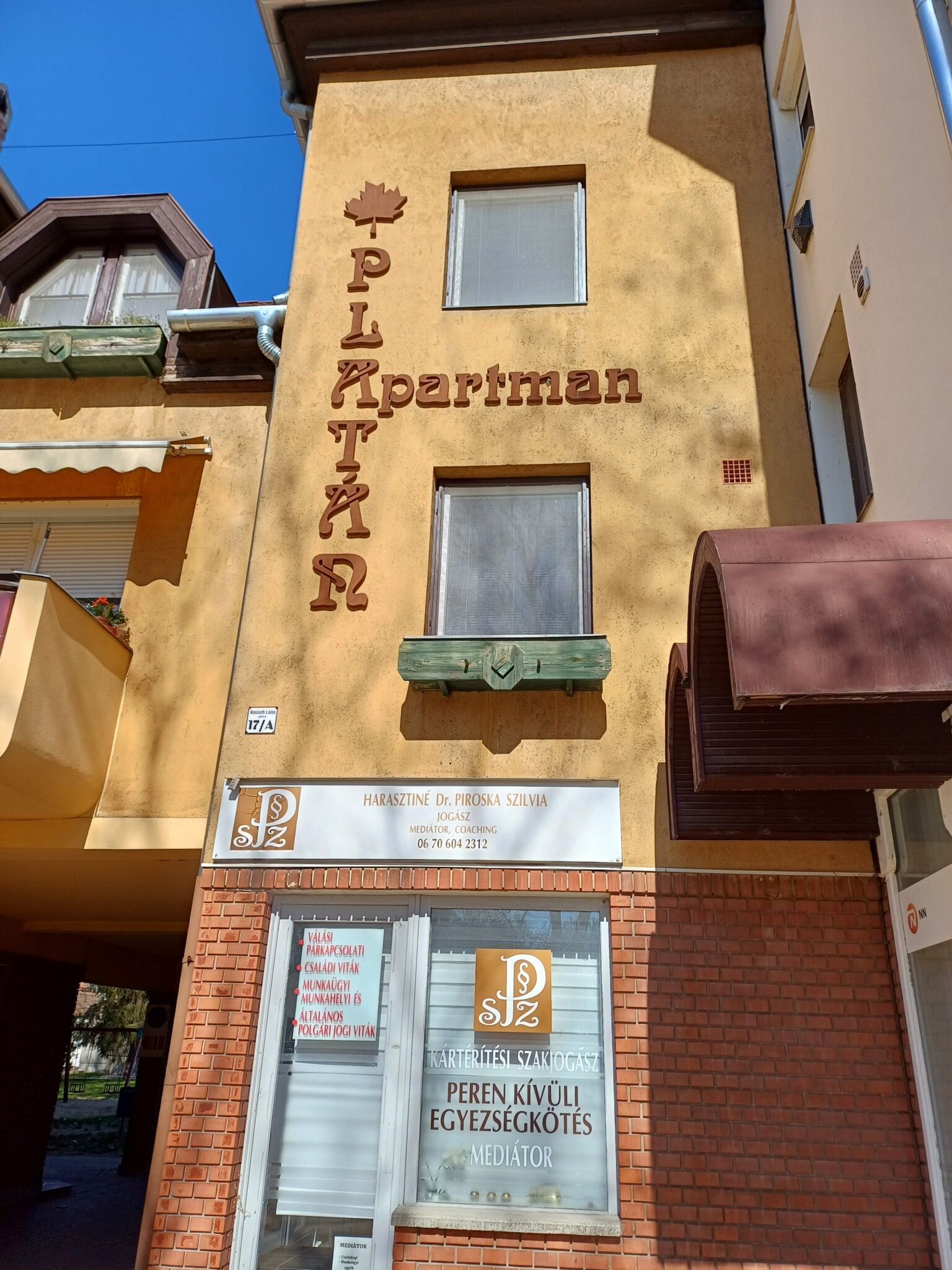 Platán Apartman – Kiskunfélegyháza