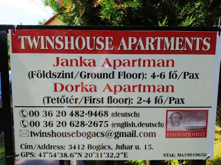 Twins House Apartman17
