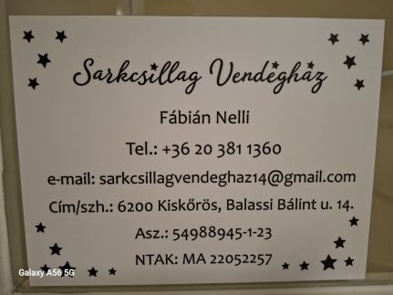 Sarkcsillag Vendégház12