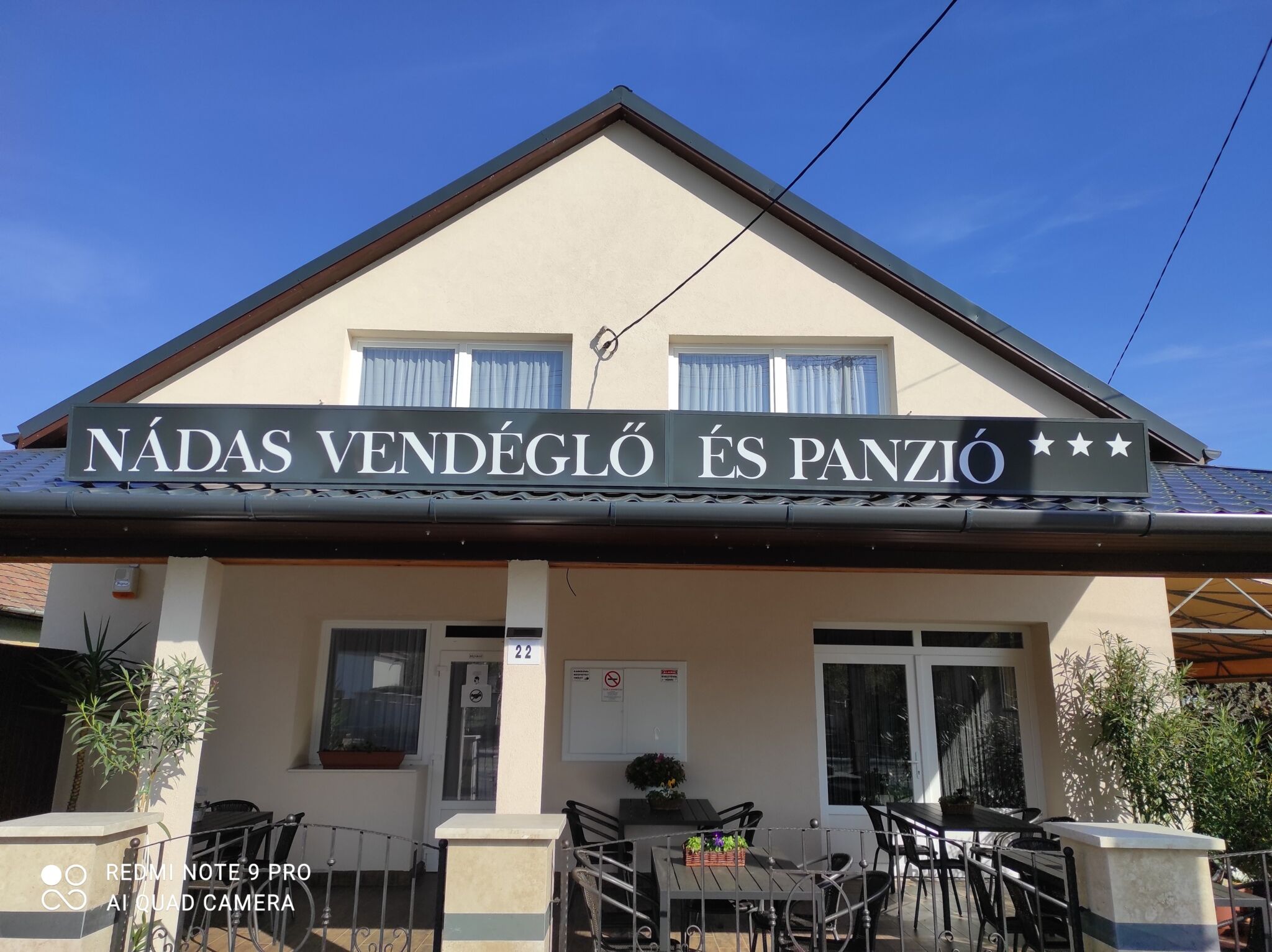 Nádas Vendéglő és Panzió*** – Cserkeszőlő