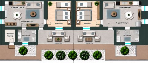 MYKONOS Apartman – Makó fotó 33