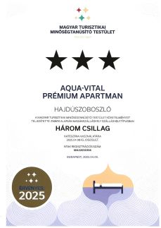 Aqua-vital Prémium Apartman ***3