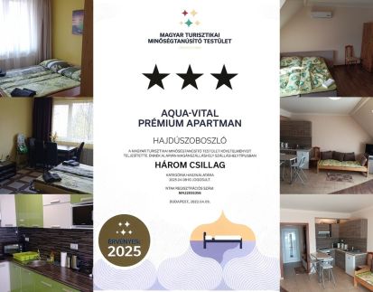 Aqua-vital Prémium Apartman ***4