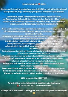 Gaby Aranyparti Apartman9