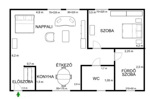 Fresh Garden Wellness Apartman 2/640