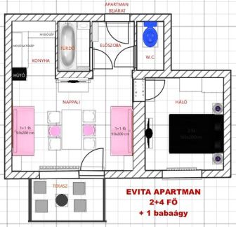 EVITA családi Apartman