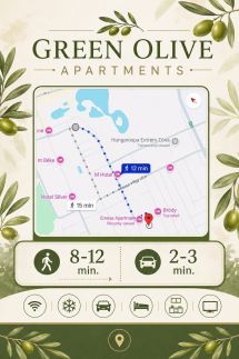 Green Olive Apartments – Hajdúszoboszló fotó 9