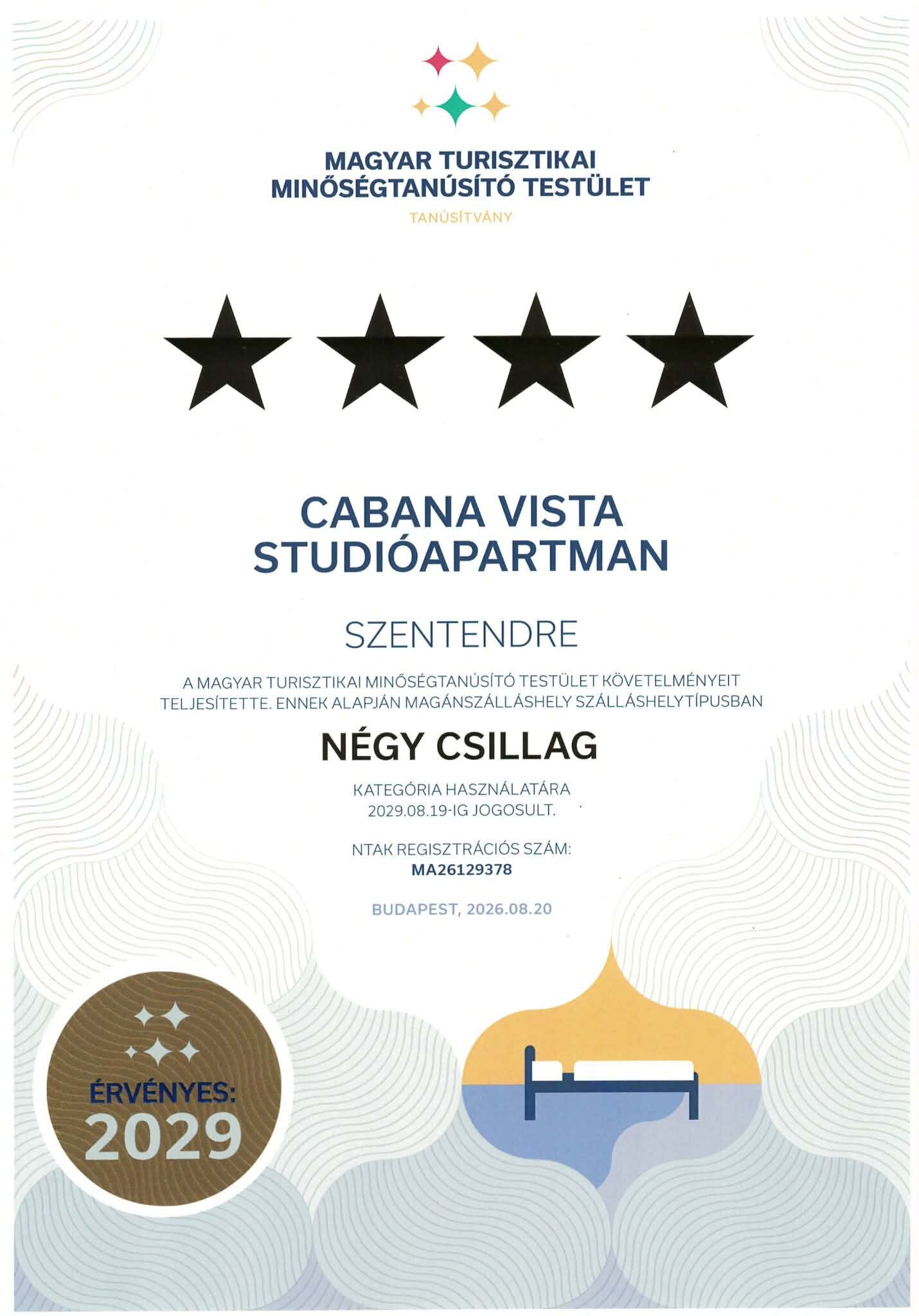 Cabana Vista Stúdió Apartman – Szentendre fotó 12