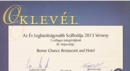 Bonne Chance Hotel étterme – Bázakerettye fotó 2