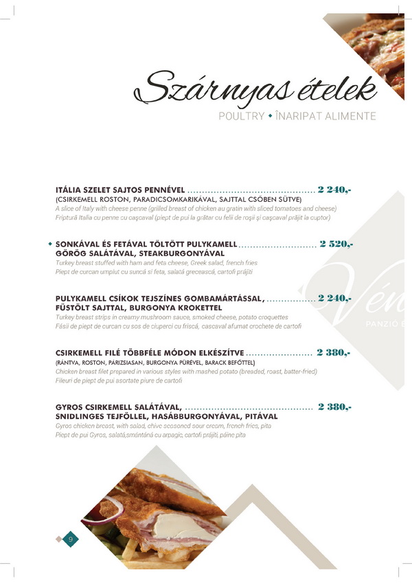 venusz-etterem-restaurant-inarcs-etlap-menu