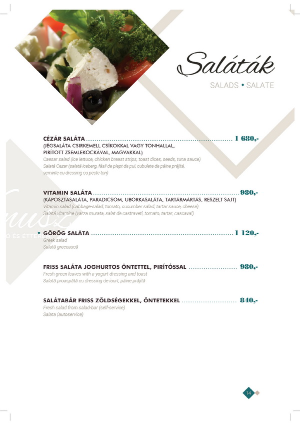 venusz-etterem-restaurant-inarcs-etlap-menu