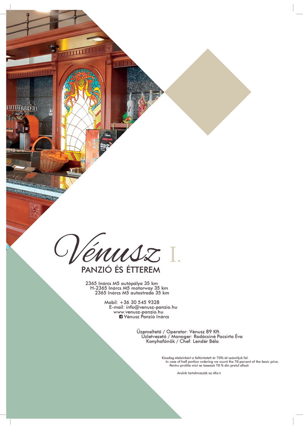 venusz-etterem-restaurant-inarcs-etlap-menu