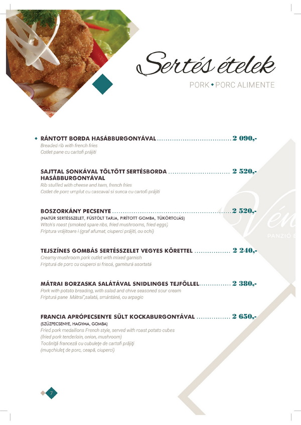 venusz-etterem-restaurant-inarcs-etlap-menu